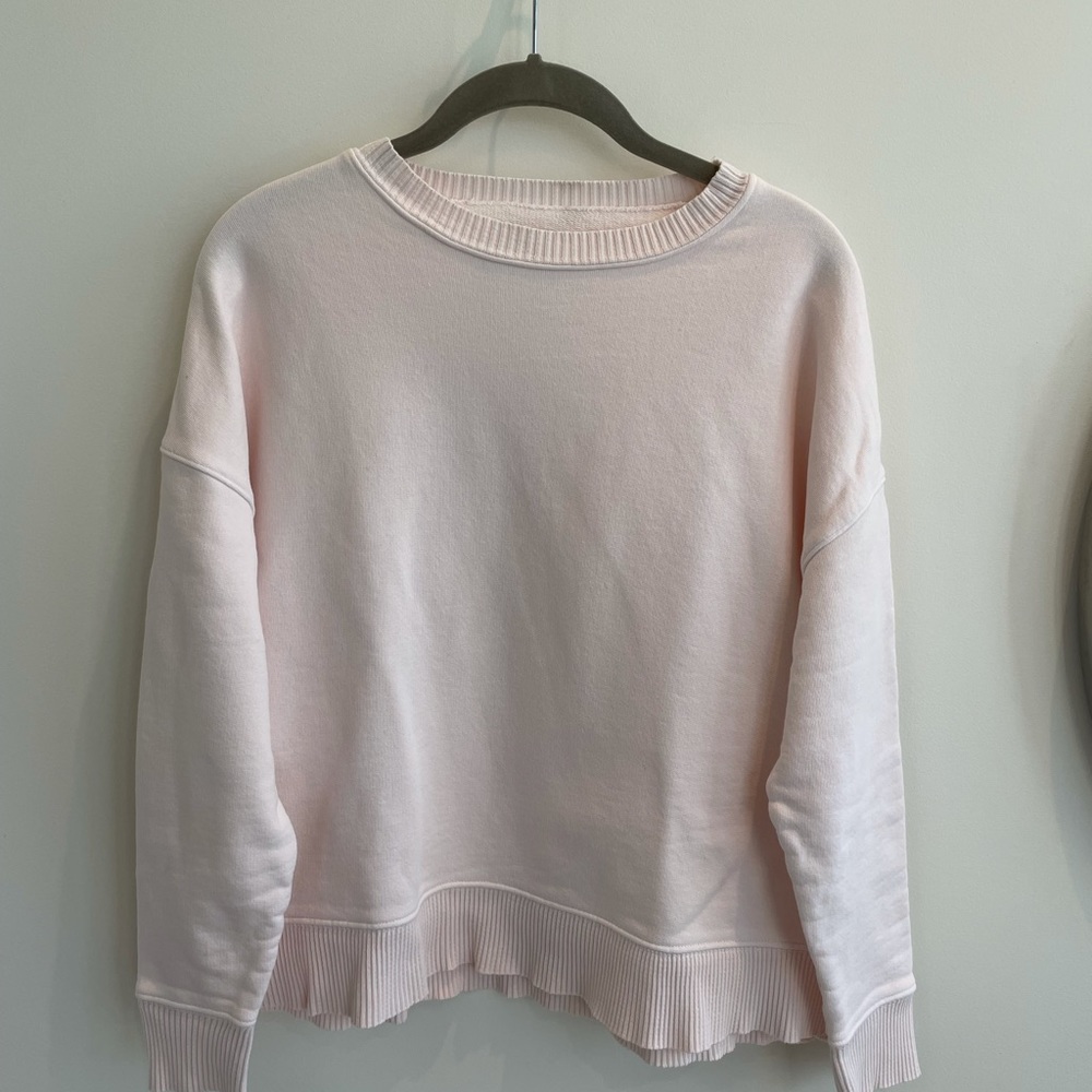 Frank & Eileen Crewneck sweatshirt. XS Pink